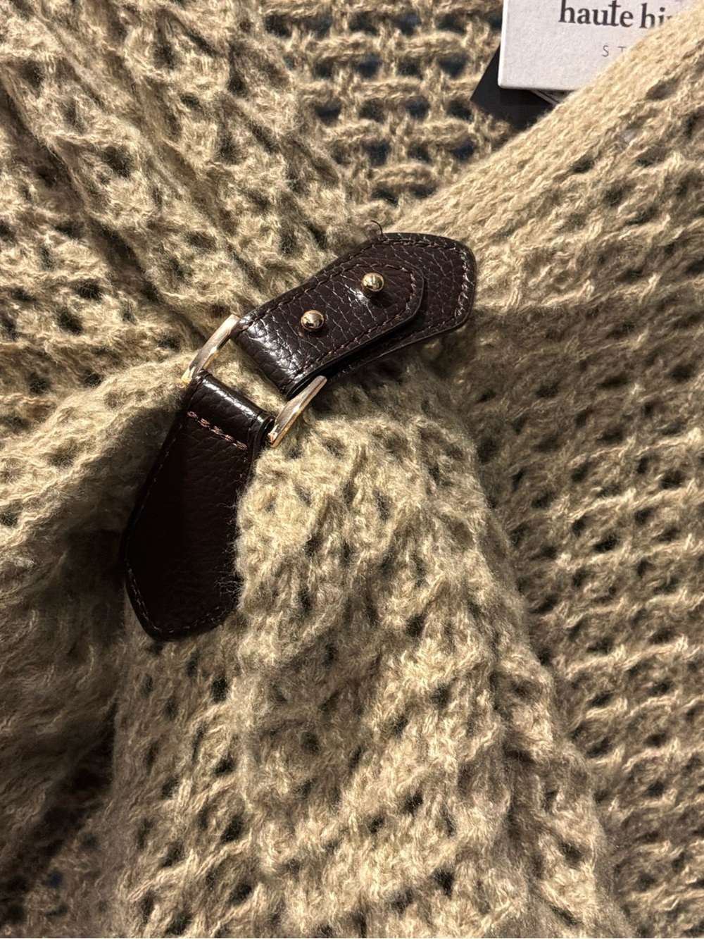 Haute Hippie Knit Wrap - Picture 3 of 6